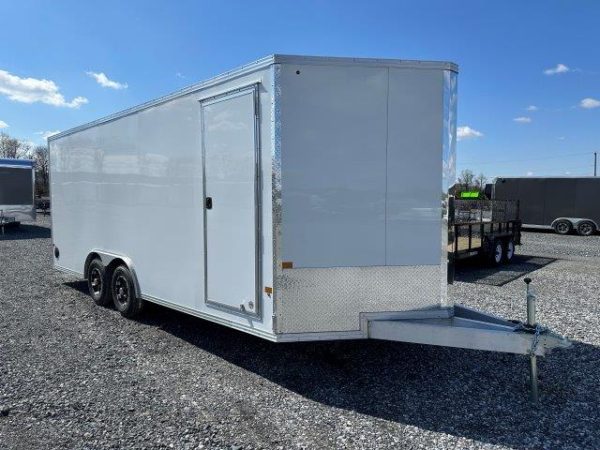 Cargo Pro 8.5 x 20 Aluminum Enclosed Car Trailer I V-Nose