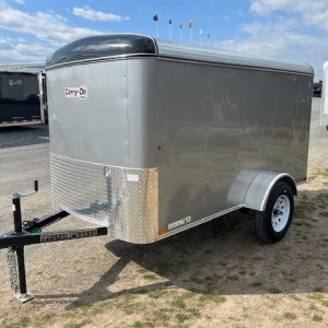 Carry-On 5 x 10 Enclosed Cargo Trailer – Single Rear Door