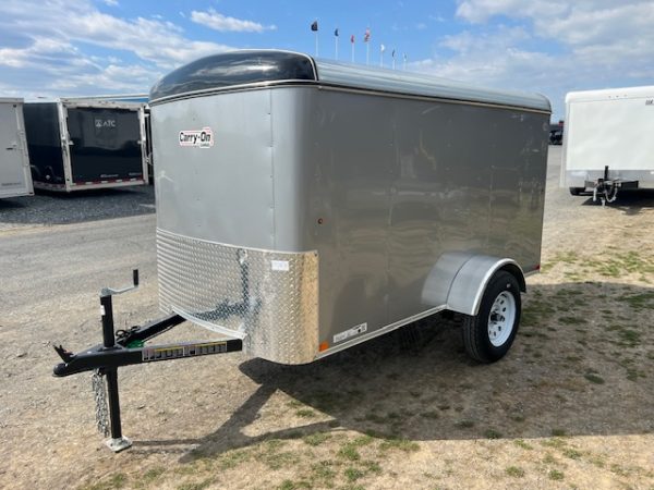 Carry-On 5 x 10 Enclosed Cargo Trailer – Single Rear Door