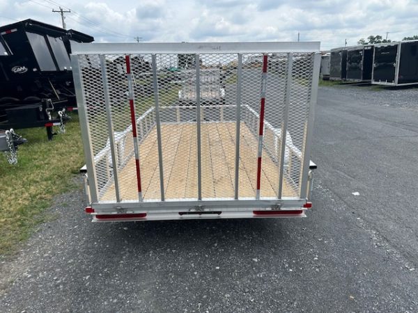 Carry-On 6 x 12 Aluminum Landscape Utility Trailer – Rear Mesh Gate - Image 3