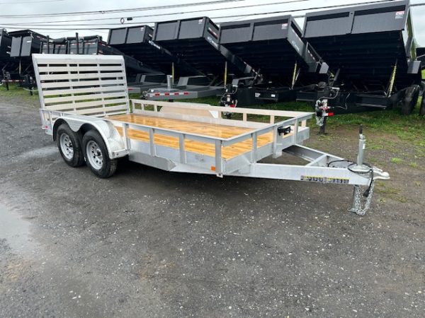 Carry-On 6 x 14 Aluminum Landscape Utility Trailer – Rear Gate - Image 4