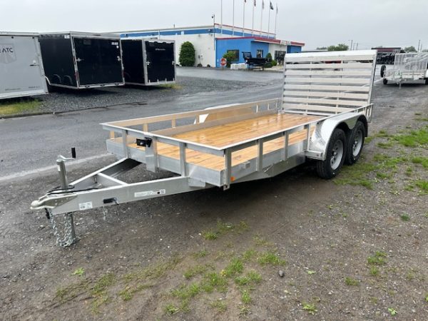 Carry-On 6 x 14 Aluminum Landscape Utility Trailer – Rear Gate
