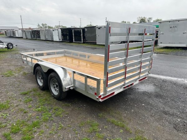 Carry-On 6 x 14 Aluminum Landscape Utility Trailer – Rear Gate - Image 5