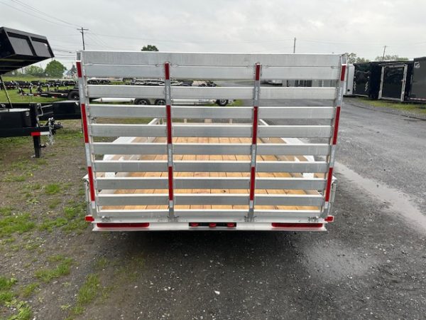 Carry-On 6 x 14 Aluminum Landscape Utility Trailer – Rear Gate - Image 3