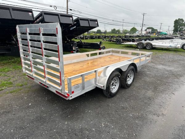 Carry-On 6 x 14 Aluminum Landscape Utility Trailer – Rear Gate - Image 6