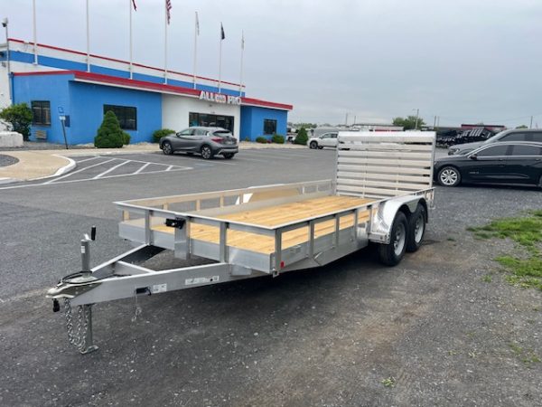 Carry-On 6 x 16 Aluminum Landscape Utility Trailer – Rear Gate - Image 4