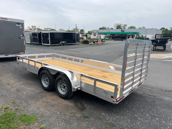 Carry-On 6 x 16 Aluminum Landscape Utility Trailer – Rear Gate - Image 5