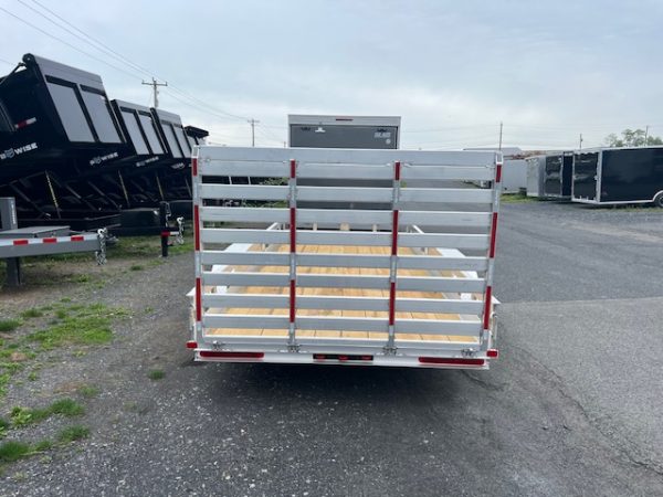 Carry-On 6 x 16 Aluminum Landscape Utility Trailer – Rear Gate - Image 3