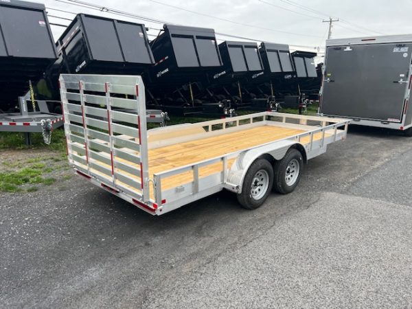 Carry-On 6 x 16 Aluminum Landscape Utility Trailer – Rear Gate - Image 6