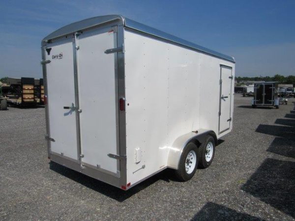 Carry-On 7 x 16 Enclosed Cargo Trailer – Rear Barn Doors - Image 5