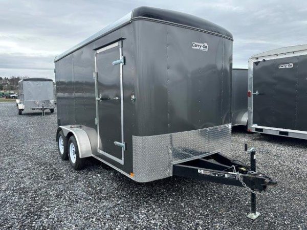 Carry-On 7 x 14 Enclosed Cargo Trailer – Barn Doors