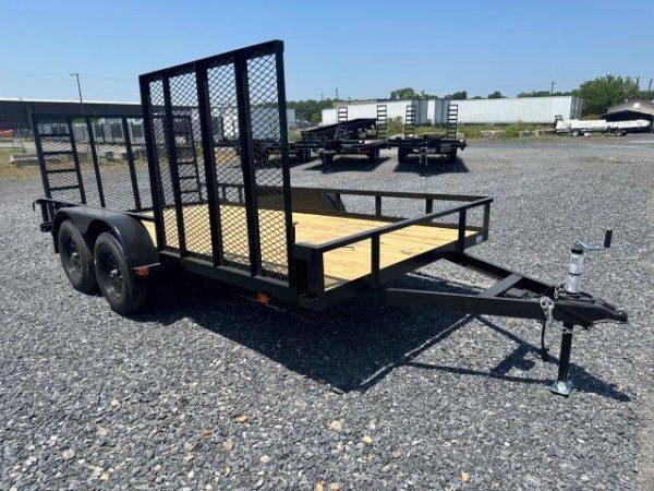 Carry-On 7 x 14 Landscape Utility Trailer – Side ATV Ramp