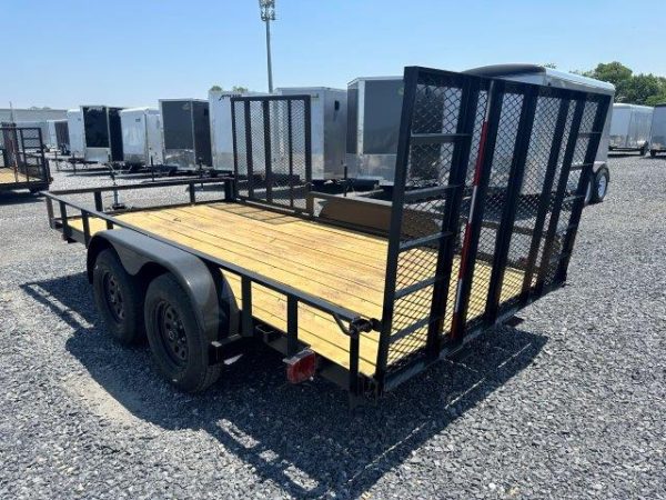 Carry-On 7 x 14 Landscape Utility Trailer – Side ATV Ramp - Image 6