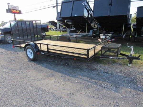 Carry-On 7 x 14 ATV Utility Trailer – Removable Ramps & Toolbox
