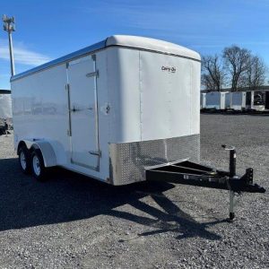 Carry-On 7 x 16 Enclosed Cargo Trailer – Extended Tongue