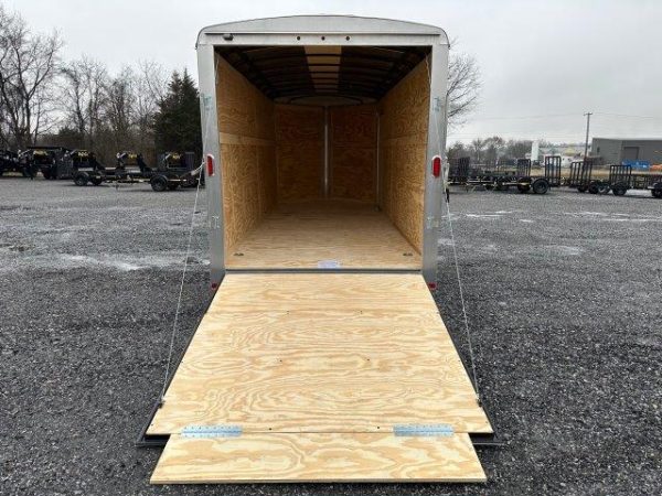 Carry-On 7 x 18 Enclosed V-Nose Cargo Trailer – 6″ Added Height - Image 3