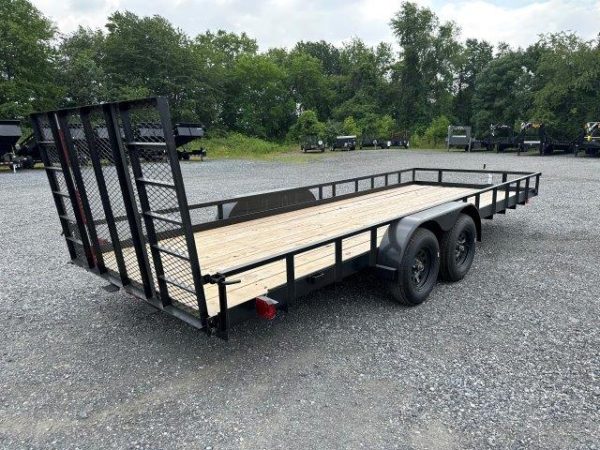 Carry-On 7 x 20 Landscape Utility Trailer – Rear Ramp Gate - Image 6