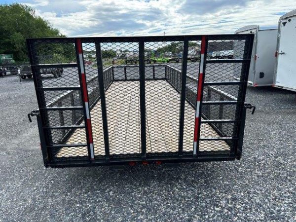 Carry-On 7 x 20 Landscape Utility Trailer – Mesh Sides - Image 3