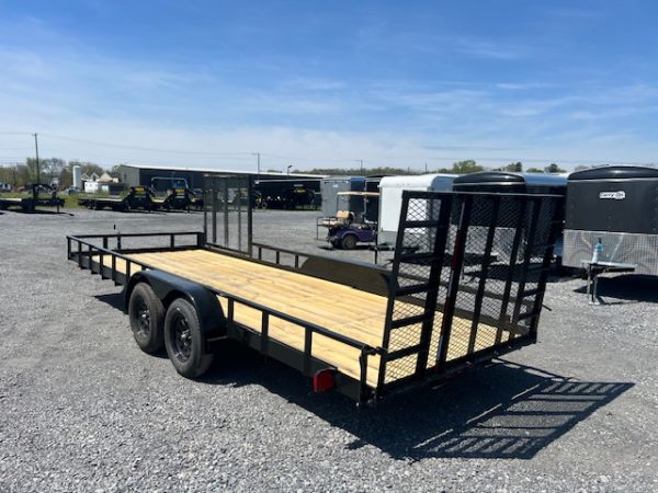 Carry-On 7 x 20 Landscape Utility Trailer – Side Ramp Gate - Image 7