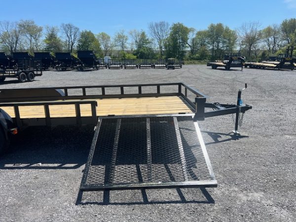 Carry-On 7 x 20 Landscape Utility Trailer – Side Ramp Gate - Image 8