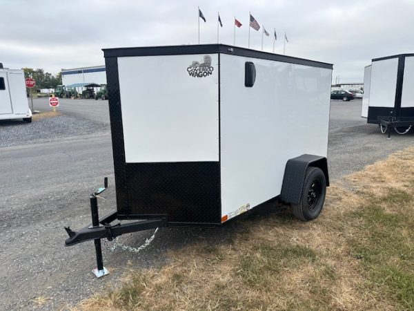 Covered Wagon 5 x 8 Enclosed Cargo Trailer - Image 4