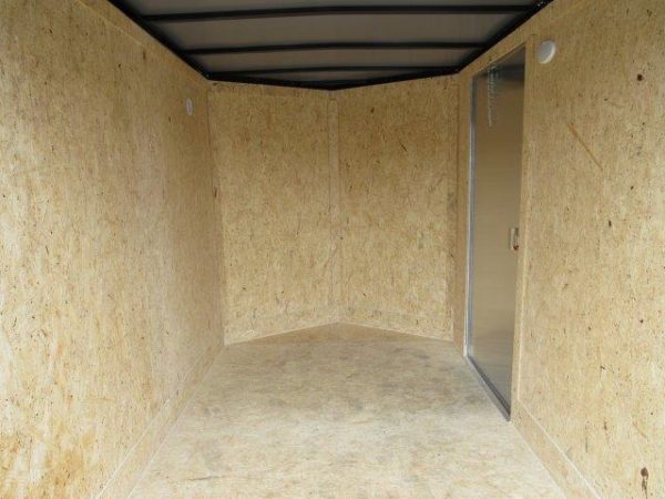 Covered Wagon 6 x 10 V-Nose Enclosed Cargo Trailer – Barn Doors - Image 6