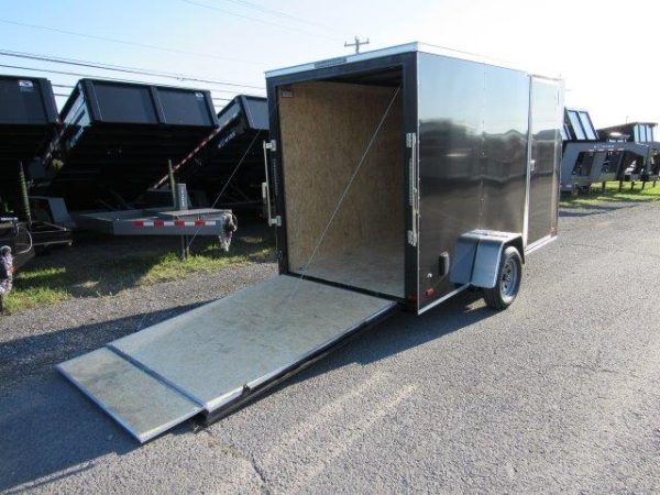 Covered Wagon 6×12 Enclosed Cargo Trailer | 12″ Added - Image 8
