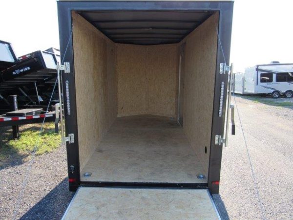 Covered Wagon 6×12 Enclosed Cargo Trailer | 12″ Added - Image 3