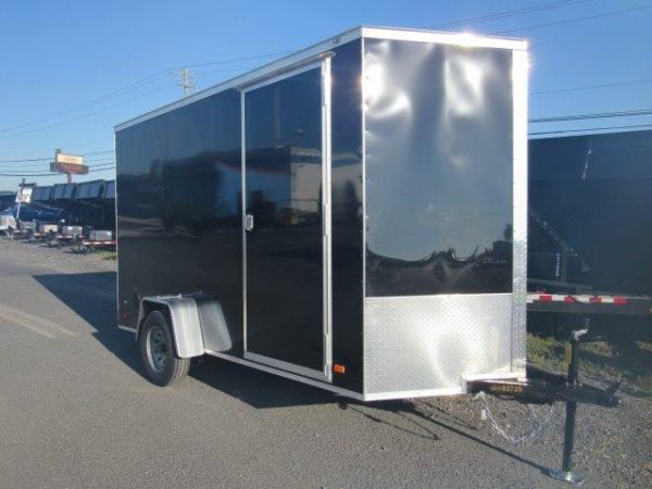 Covered Wagon 6×12 Enclosed Cargo Trailer | 12″ Added - Image 4