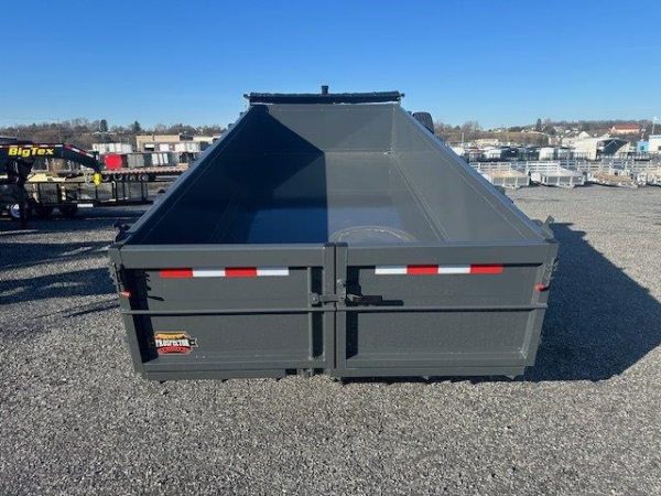 Covered Wagon 7 x 16 Prospector Dump Trailer – 8K Axles - Image 3