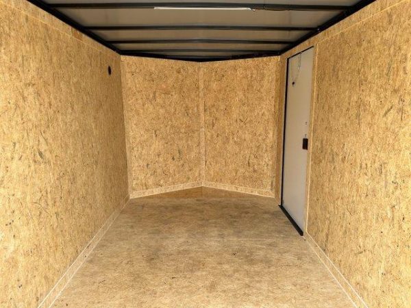 Covered Wagon 7 x 12 Enclosed Cargo Trailer – Two Tone Exterior - Image 6