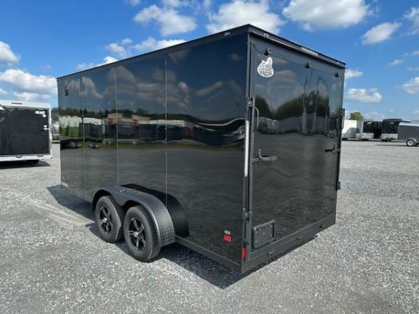 Covered Wagon 7 x 16 Enclosed Cargo Trailer – Blackout Package - Image 7