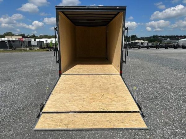 Covered Wagon 7 x 16 Enclosed Cargo Trailer – Blackout Package - Image 3