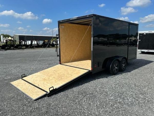 Covered Wagon 7 x 16 Enclosed Cargo Trailer – Blackout Package - Image 8