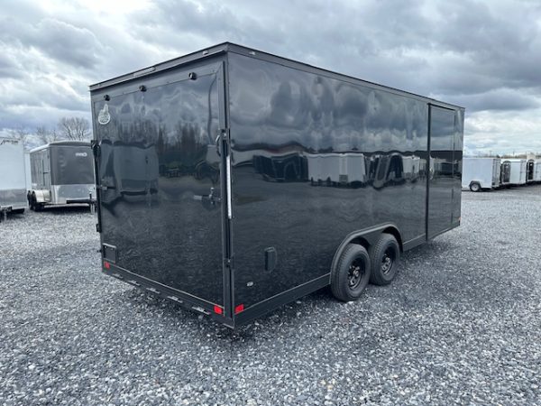 Covered Wagon 8.5 x 20 Enclosed Car Hauler – Blackout Package - Image 5