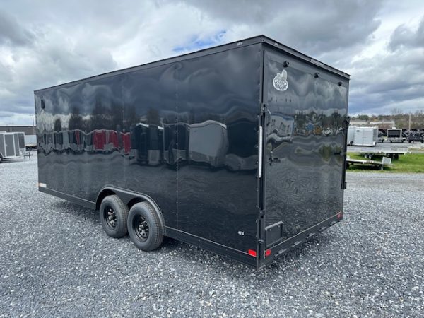 Covered Wagon 8.5 x 20 Enclosed Car Hauler – Blackout Package - Image 7