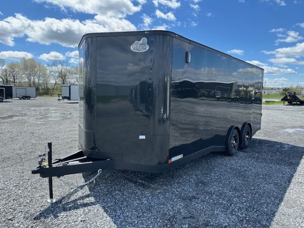 Covered Wagon 8.5 x 20 Enclosed Car Trailer – 6″ Added Height - Image 4