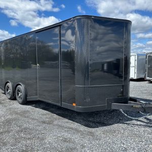 Covered Wagon 8.5 x 20 Enclosed Car Trailer – 6″ Added Height