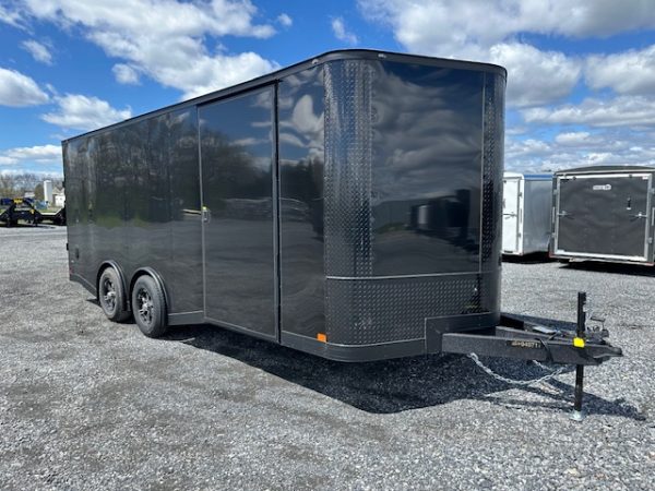 Covered Wagon 8.5 x 20 Enclosed Car Trailer – 6″ Added Height