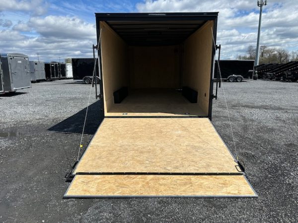Covered Wagon 8.5 x 20 Enclosed Car Trailer – 6″ Added Height - Image 3