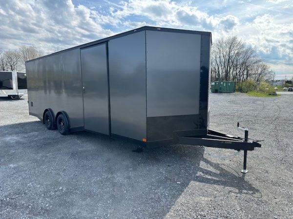 Covered Wagon 8.5 x 24 Enclosed Car Trailer – Torsion Axles - Image 4