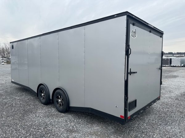 Covered Wagon 8.5 x 24 Enclosed Car Trailer – Blackout Package - Image 5