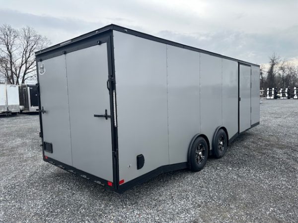 Covered Wagon 8.5 x 24 Enclosed Car Trailer – Blackout Package - Image 7