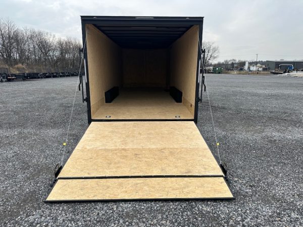 Covered Wagon 8.5 x 24 Enclosed Car Trailer – Blackout Package - Image 3