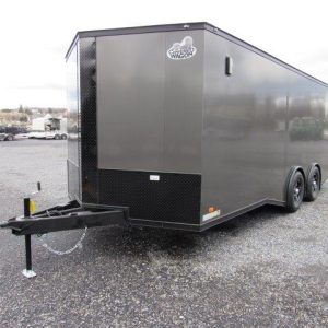 Covered Wagon 8.5 x 20 Enclosed Car Hauler – Torsion Axles