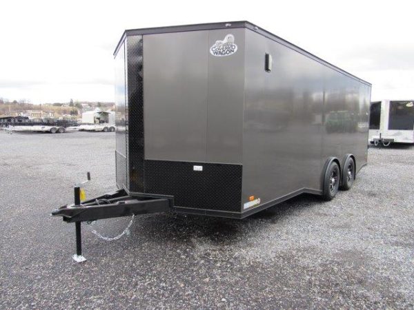 Covered Wagon 8.5 x 20 Enclosed Car Hauler – Torsion Axles