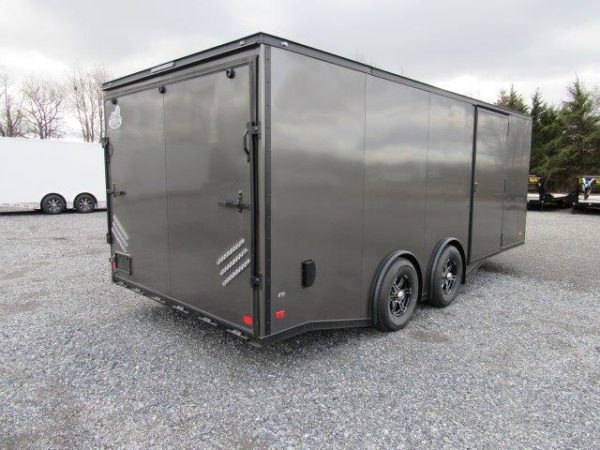 Covered Wagon 8.5 x 20 Enclosed Car Hauler – Torsion Axles - Image 7