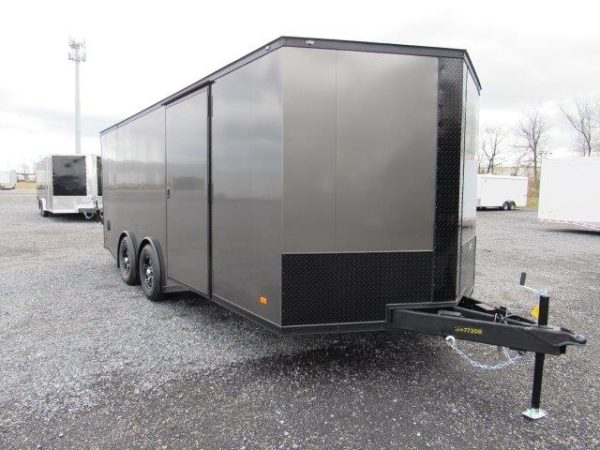 Covered Wagon 8.5 x 20 Enclosed Car Hauler – Torsion Axles - Image 4