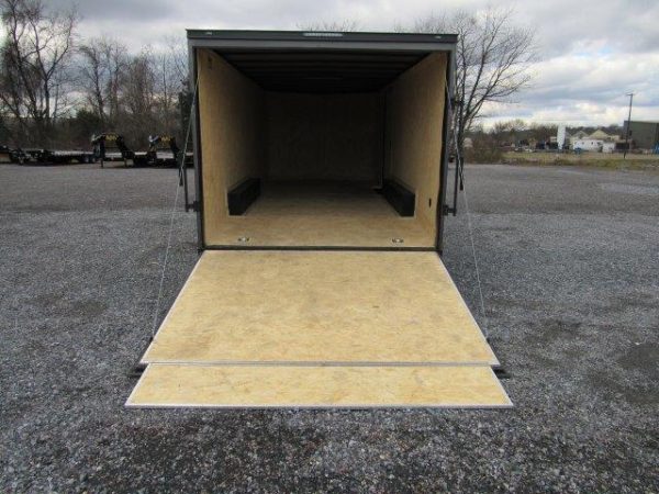 Covered Wagon 8.5 x 20 Enclosed Car Hauler – Torsion Axles - Image 3