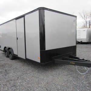 Covered Wagon 8.5 x 20 Enclosed Car Hauler – Black Trim